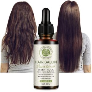 Huile Essentielle Naturelle pour Soin des Cheveux – Réparatrice & Nourrissante – Formule Écologique