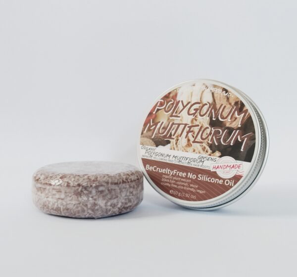 Savon Shampooing Solide au Ginseng & Polygonum – Sans Huile, Enrichi en Huiles Essentielles – Image 8
