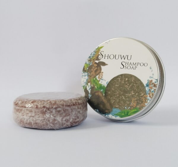 Savon Shampooing Solide au Ginseng & Polygonum – Sans Huile, Enrichi en Huiles Essentielles – Image 5